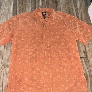Harley Davidson tropical button up shirt